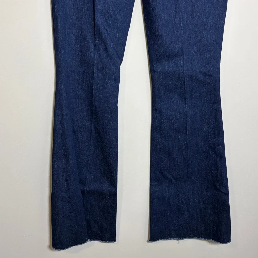 Frank and Eileen Flannigan Jean Clean Rinse Dark Wash Italian Power Denim 27 NEW